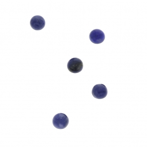 Cabochon rotondi 3mm Sodalite x5