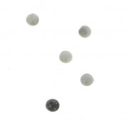Cabochon rotondi 3mm Howlite x5|raw }}