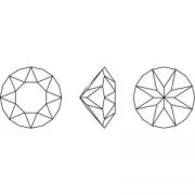 Cabochon PureCrystal 1088 mm. 3 Crystal AB x20