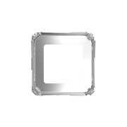 Castone per cabochon PureCrystal Kaleidoscope Square 4499 10 mm rodiato x1