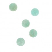 Cabochon rotondi 4mm Amazonite x5
