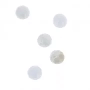 Cabochon rotondi 4mm Agata blu x5