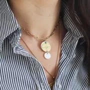 Catena maglia rettangolare 3.8mm Placcato Oro 3 microns x50 cm