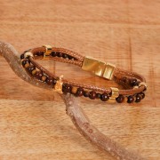 Perline Occhio di Tigre 3 mm x25