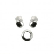 Tonda piatta mm. 3.5x1.3 mm acciaio inox 304 x10