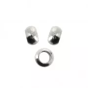 Tonda piatta mm. 3.5x1.3 mm acciaio inox 304 x10