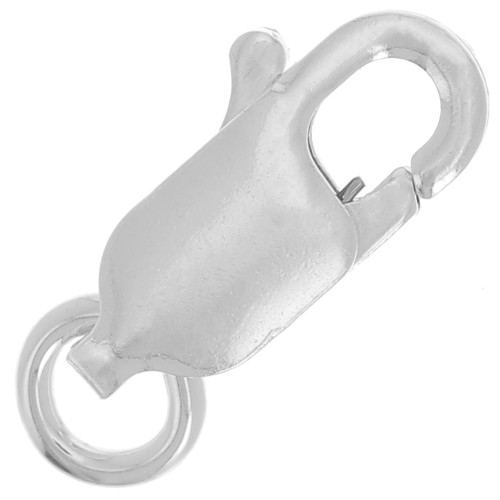 Chiusura moschettone mm. 10 in Argento 925