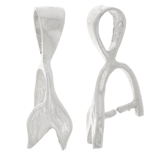 Fermaciondolo decorato mm. 20 in Argento 925 x1