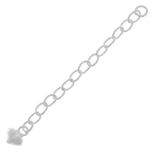 Catena di estensione mm. 55 Argento 925 x10