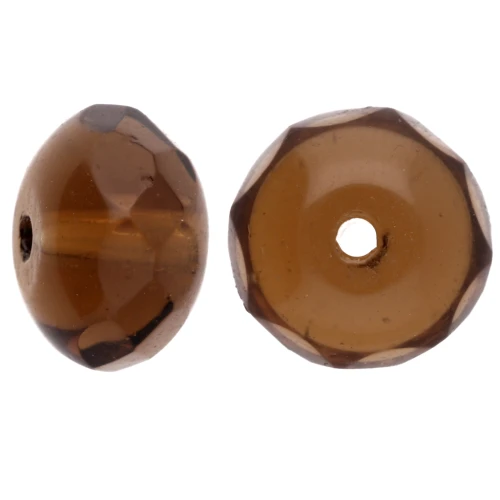 Ciambelle 8,5x6 mm Topazio fumé x25