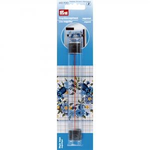 Lente d'ingrandimento magnetica con linea guida - Prym x1