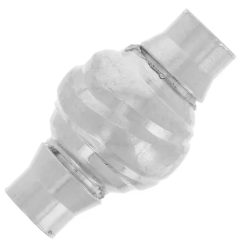 Chiusura calamitata per bracciale 3 mm - Argento 925 x1
