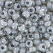 Perle di semi Preciosa 9/0 2,5 mm - Grigio pastello perlato x250g|raw }}