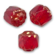 Sfaccettate Antiche mm.  6 Light Siam Dark Bronzo x20|raw }}