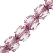 Sfaccettate Antiche mm.  6 Crystal Dark Bronzo x20|raw }}