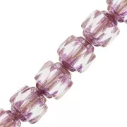 Sfaccettate Antiche mm. 6 Crystal Dark Bronzo x20