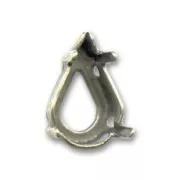 Castone pour cabochon PureCrystal 4300/4328 mm. 13x7,8 bronce