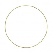 Cerchio nudo in metallo per acchiappasogni e abat-jour 25cm oro antico|raw }}