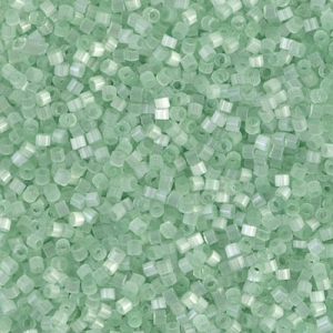 Miyuki Delica 11/0 DB0828-1 - Satinato verde menta x8 g