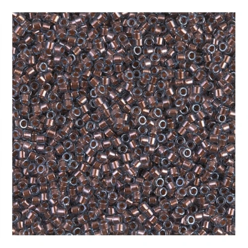 Miyuki Delica 11/0 DB1706 - Copper Pearl Lined Aqua x8g