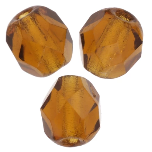 Sfaccettate mm. 4 Dark Topaz x50