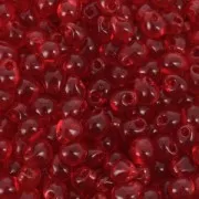 Mini-gocce Miyuki 3.4 mm DP140 - Transparent Red Orange x8g