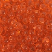 Mini-gocce Miyuki 3.4 mm DP138 - Transparent Orange x8g|raw }}