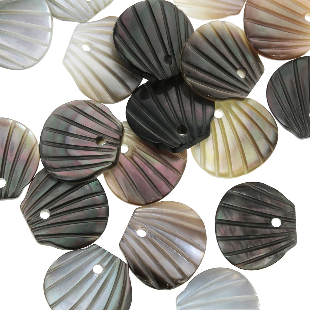105 Pezzi Intarsi In Madreperla Bianca Australiana Per Chitarra - 9mm, Occhielli Inclusi - J&n Pearl