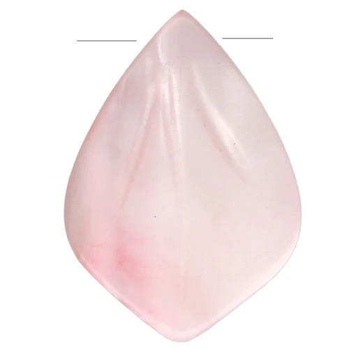 Petalo in madreperla 14x10 mm - Rosa x1
