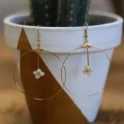 Fiore di madreperla 10 mm x1