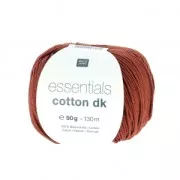 Filato Essentials Cotton Dk Marrone-Rosso x50g