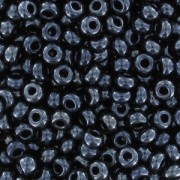 Perla Preciosa 11/0 da 2 mm - Jet Hematite x20 g