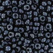 Perla Preciosa 11/0 da 2 mm - Jet Hematite x20 g