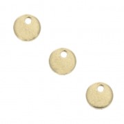 Medagliette 5mm Gold filled x4|raw }}