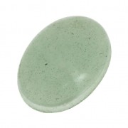 Cabochon ovale scanalato per macramè 18x13 mm Aventurina x1|raw }}