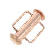 Chiusura scorrevole per tessitura di perline 16.5 mm oro rosa x1|raw }}