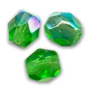 Sfaccettate mm. 4 Green AB x50|raw }}