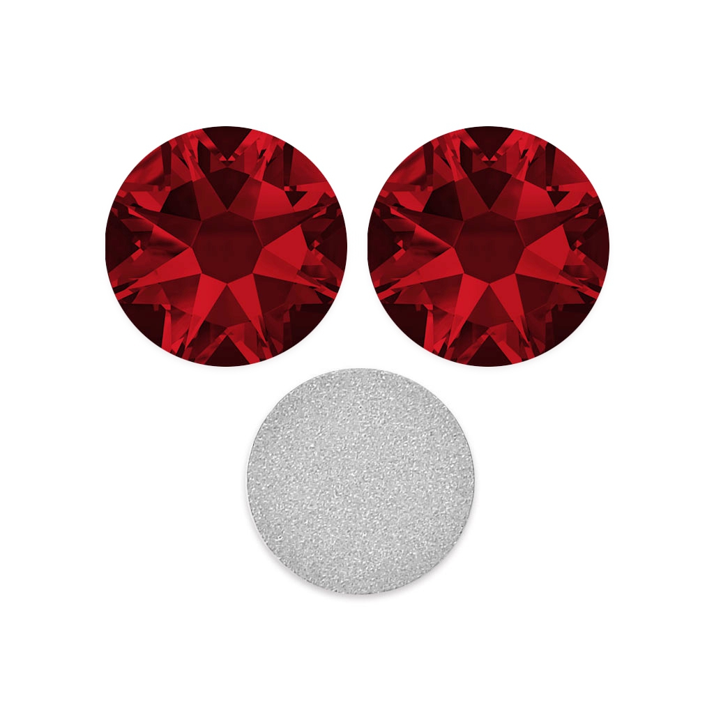 SCARLATTO Rosso 16ss 4mm 2088 IHC Strass Cristallo Flatback Austriaco - Foto 5