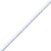 Filo elastico rivestito per bracciale 3mm Bianco x 1 m|raw }}