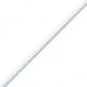 Filo elastico rivestito per bracciale 3mm Bianco x 1 m
