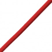 Filo elastico rivestito per bracciale 3 mm Rosso x 1 m