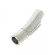 Chiusura clip/baionetta 30x7 mm per cordone 5 mm Acciao inox 316L x1
