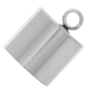 Terminali cilindrici per cordoncini 10 mm Acciaio inox 303 x4
