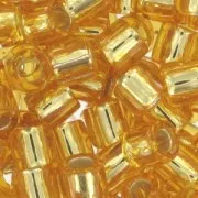 Miyuki Delica 8/0 DBL0042 - Crystal Gold  Lined