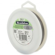 Cavetto acciaio 7 fili mm. 0.25 x m. 91