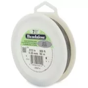 Cavetto acciaio 7 fili mm. 0.25 x m. 91