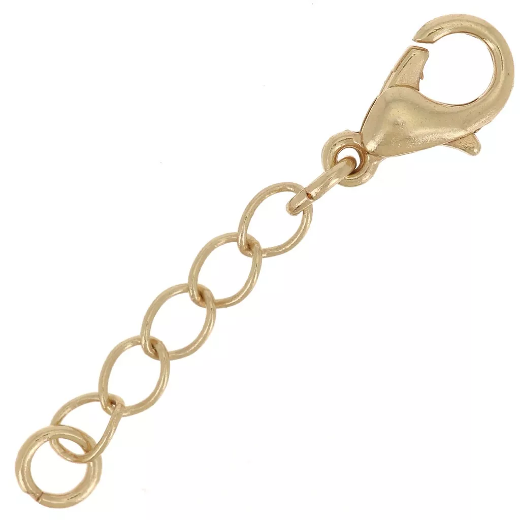 Sacchetto Di 4 Chiusure A Moschettone Colore Argento 12MM Con Anelli