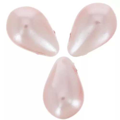Gocce madreperlato mm. 6x10 Light Rose x20