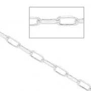 Catena maglia rettangolare 2.7 mm Argento 925 x 50 cm