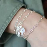 Catena maglia rettangolare 2.7 mm Argento 925 x 50 cm